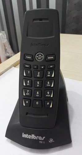 Telefone S/ Fio S/ Viva-voz Ts 10 Preto - Intelbras