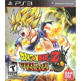 Dragon Ball Z Ultimate Tenkaichi Fisico Ps3 