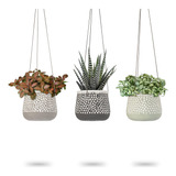 Planter Colgante De 3 Paquetes Para Plantas De Interior, Mac