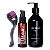 Roller Beard + Loción Beard Premium + Shampoo Bergamota Min