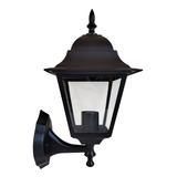 Farol Aluminio Cuadrado Jardin Exterior Farol Led Grande