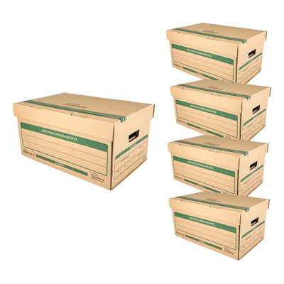 Caja De Cartón P\u002Farchivo T\u002Fcarta Printaform 0208, Paq C\u002F5pzs Carton Kraft Tamaño Carta | Envío gratis