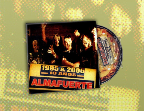 Almafuerte - 10 Años Cd Nuevo Iorio Digipak