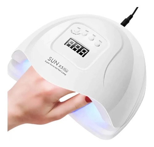 Cabine Sun 1s Manicure Led Uv 80w Unha Gel 36 Leds