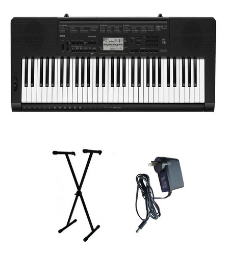 Teclado Casio Ctk3500 Sensitivo 5oct+soporte/open-toys 41 Ei