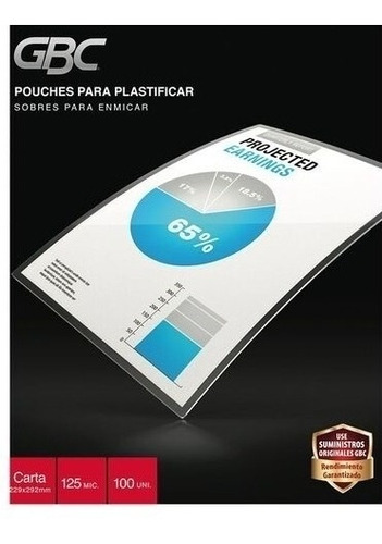 Micas Termolaminado Laminas Plastificar Carta 229x292 100c/u