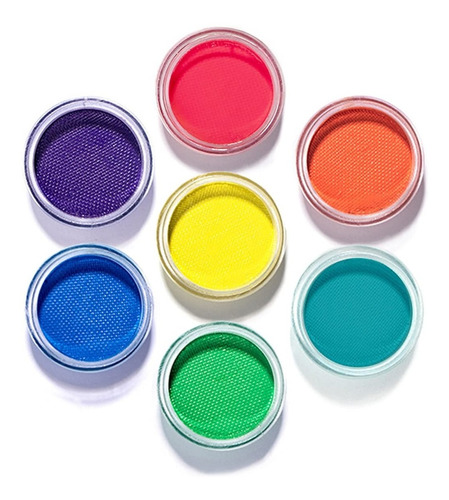 Delineador De Ojos Uv Activado Por Agua 7 Colores