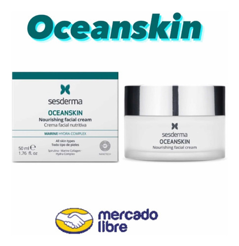 Oceanskin Sesderma Crema Facial Nutritiva Día/noche Tipo De Piel Todo Tipo De Piel