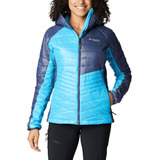 Campera Columbia Platinum Peak Hooded Infinity Mujer (blue C