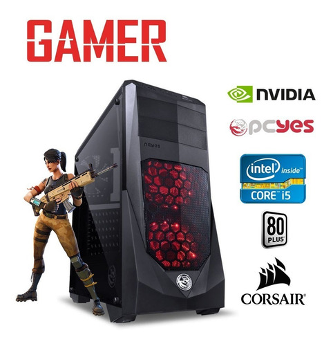 Pc Gamer Cpu Intel Corei5 3geração 8gb Ram+hd 500 Gb Windows