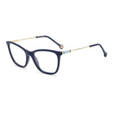 Lentes Carolina Herrera Ch0071 Pjp Azul Oftalmico Original