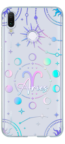 Funda Para Huawei Uso Rudo Para Mujer Signo Zodiaco Aries