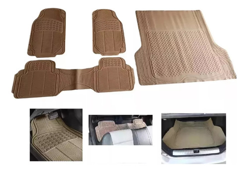Tapetes 3 Pz Y Cajuela Gde Beige Ford Fusion 3.5 2007