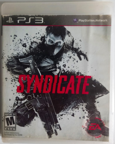 Jogo Syndicate Original Ps3 Midia Fisica Cd.