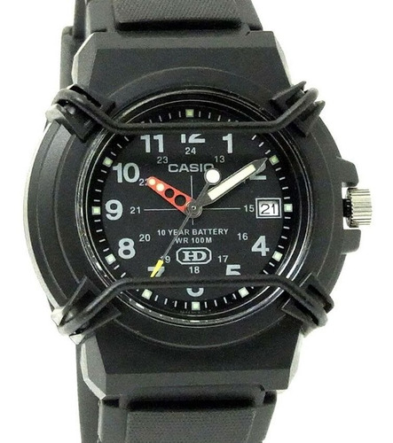 Relógio Casio Masculino Standard Hda-600b-1bvdf Cor Da Correia Preto