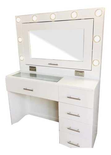 Tocador Vanity Con Focos. Tocador Hollywood Camerino.