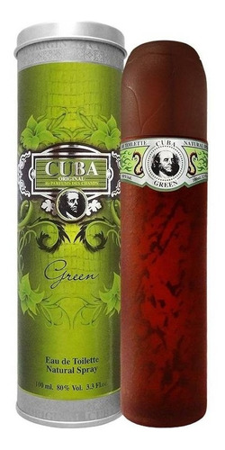 Cuba Green 100 Ml Edt Spray 