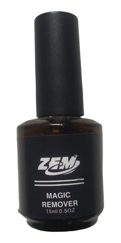 Magic Remover Zem 15ml Removedor Esmalte Em Gel Acrigel