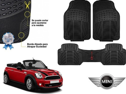 Tapetes 3pz Uso Rudo Mini Cooper Convertible 2008-2013