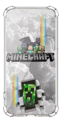 Carcasa Sticker Minecraft D2 Para Todos Los Modelos Huawei