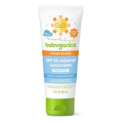 Babyganics Spf 50 Mezcla Transparente Protector Solar Transparente | Envío gratis