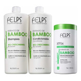 Felps Kit Bamboo Shampoo + Condicionador E Máscara + Brinde