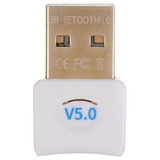 Adaptador Bluetooth Usb Csr 5.0 Conector Pc Windows Sem Fio