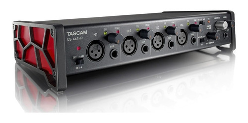 Interface De Áudio Tascam Us-4x4hr - Midi Usb Placa De Audio