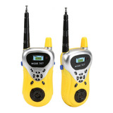 Un Par De Walkie Talkies De 50 M Para Niños Juguete Interfon