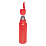 Garrafa Térmica Squeeze Inox 500ml Água Gelada Vermelho Mor