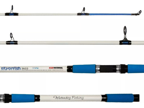 Caña Waterdog Silverfish 3,90 Mts 3 Tramos Lance Costa Mar