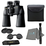 Binoculares Nikon Aculon A211 De 10x50 Con Accesorios -negro