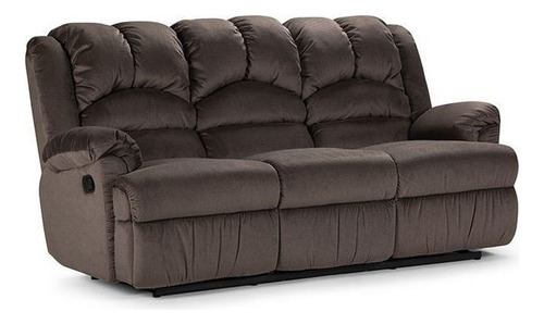 Rosen Sofa Rec Jarrie 3 Cpo Tela Chex Gris