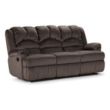 Rosen Sofa Rec Jarrie 3 Cpo Tela Chex Gris