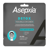 Asepxia Mascarilla Tela Carbon Detox