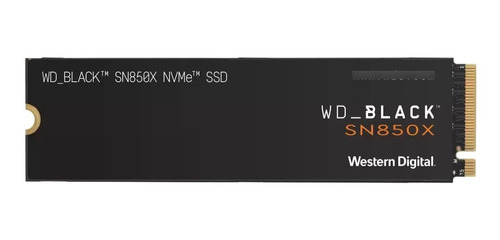 Ssd Interno Wd Black Sn850x 1tb Nvme Pcie Gen4 Sin Disipador