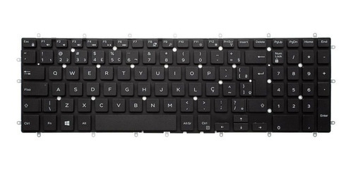 Teclado Pk131q12b01 Para Dell Inspiron I15-5567-a40c  A40b