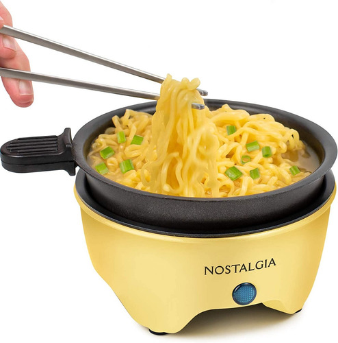 Nostalgia Sartén Eléctrico Personal Cocina Rapido, Saludable