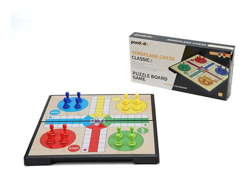 Ludo Magnetico Juego Mesa Clásico Educativo Grande