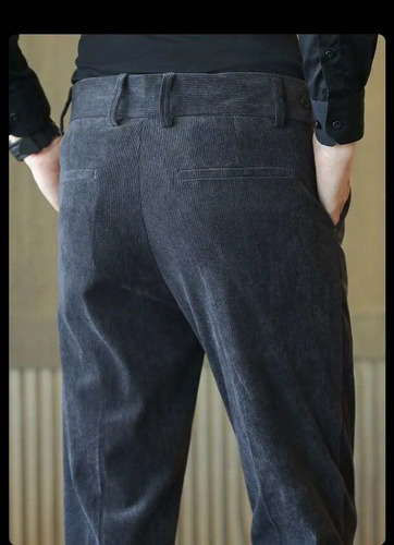 Pantalón Corte Inglés Alta Calidad Vestir Slim Fit
