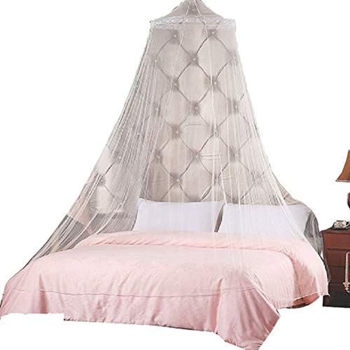 Jumbo Mosquitero Para Cama, Queen Size, Color Blanco