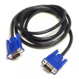 Cable Vga Largo 1.5 Metro Macho A Macho Monitor Pc Proyector