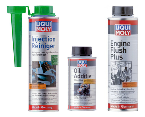 Kit Liqui Moly Oil Additiv Injection Reiniger Engine Flush