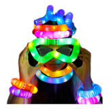 Juguete Luminoso Resorte Led Fidget Sensorial Souvenir X6