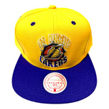  Gorra Mitchell And Ness Nba Breakthroug H Snapback Lakers