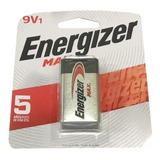 Batería 9v Max Energizer Por 1 Unidad