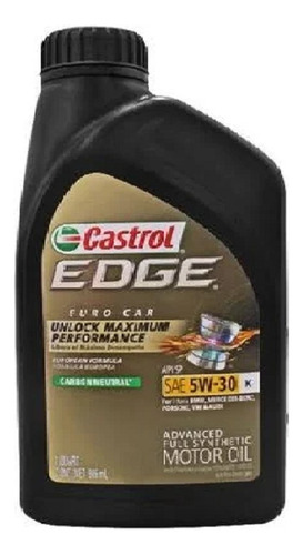 Litro Aceite Castrol Edge 5w30