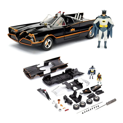 Batimovil Batman Y Robin Para Armar Y Desarmar Jada 1:24 | Meses sin interés