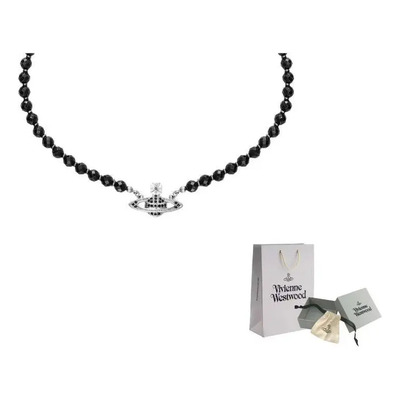 Collar Vivienne Westwood Lucrece Pearl Necklac Clip Original