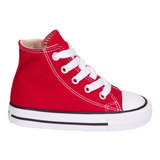 Tenis Converse Chuck Taylor Core Clásico Rojo Para Niños